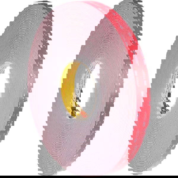 Gray Double-Sided Polyethylene Foam Tape: 3/4